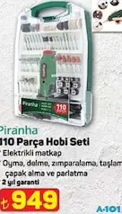 PİRANHA 110 PARÇA HOBİ SETİ